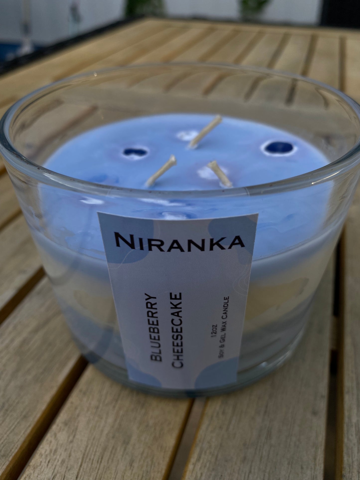 Blueberry Cheesecake Candle
