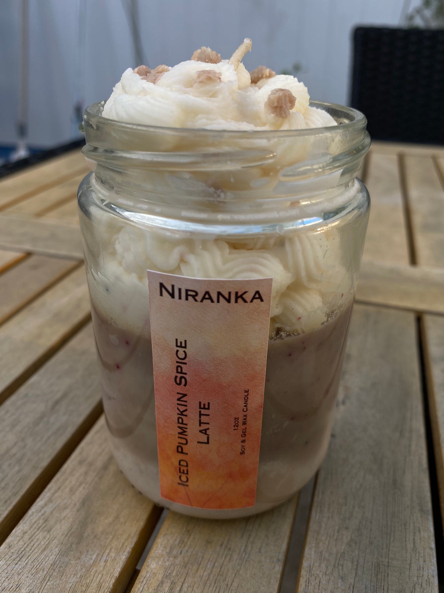 Iced Pumpkin Spice Latte Candle