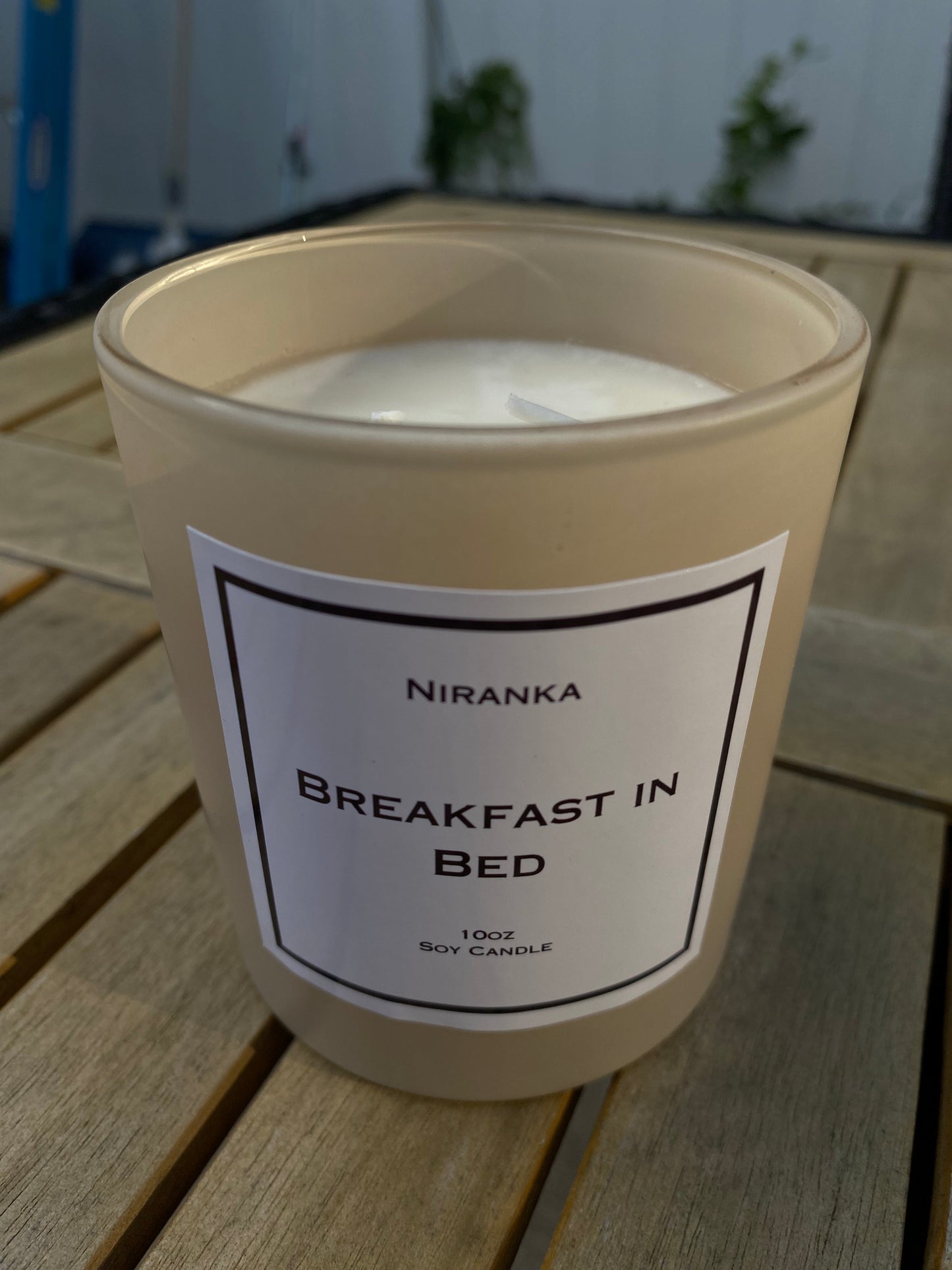 Breakfast in Bed Candle