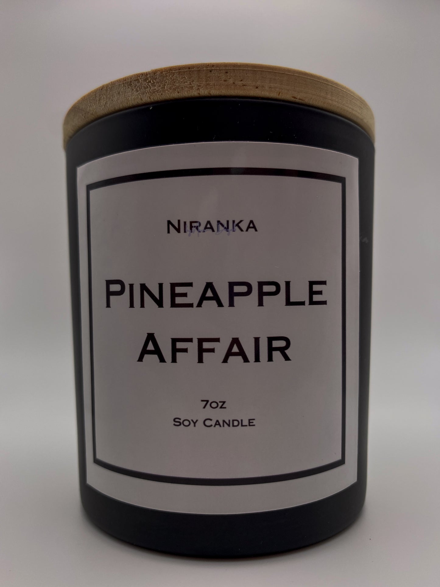 Pineapple candle