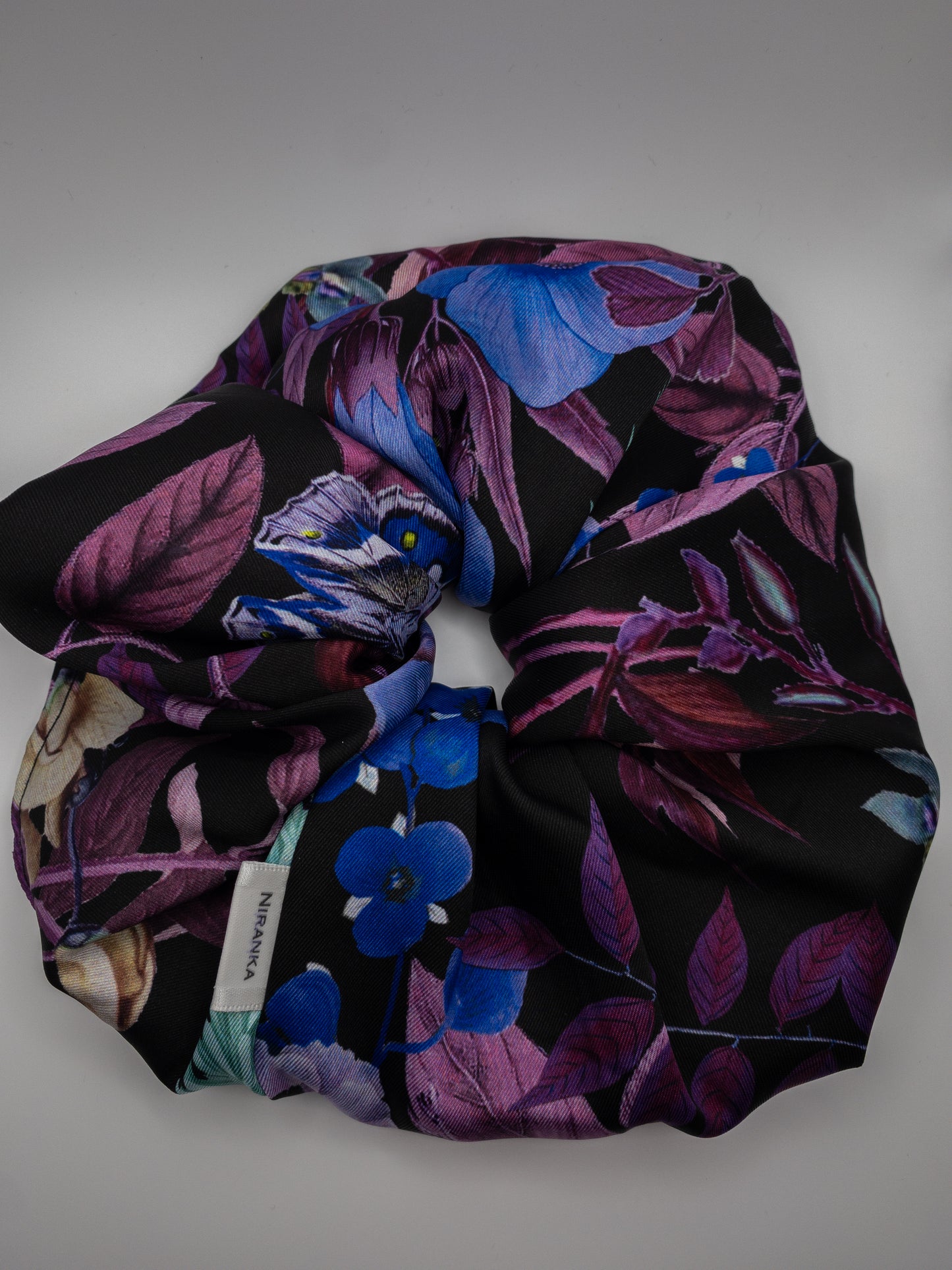 Summer Nights Satin Scrunchie