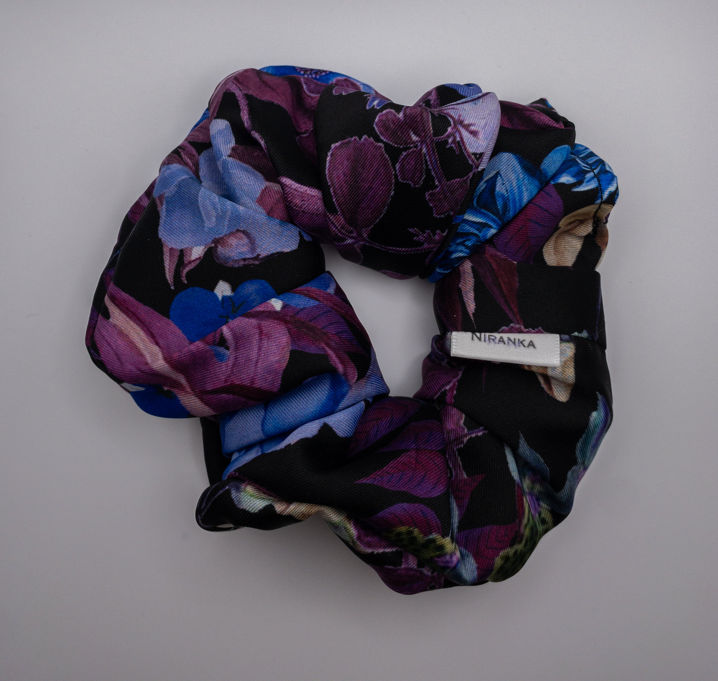 Summer Nights Satin Scrunchie