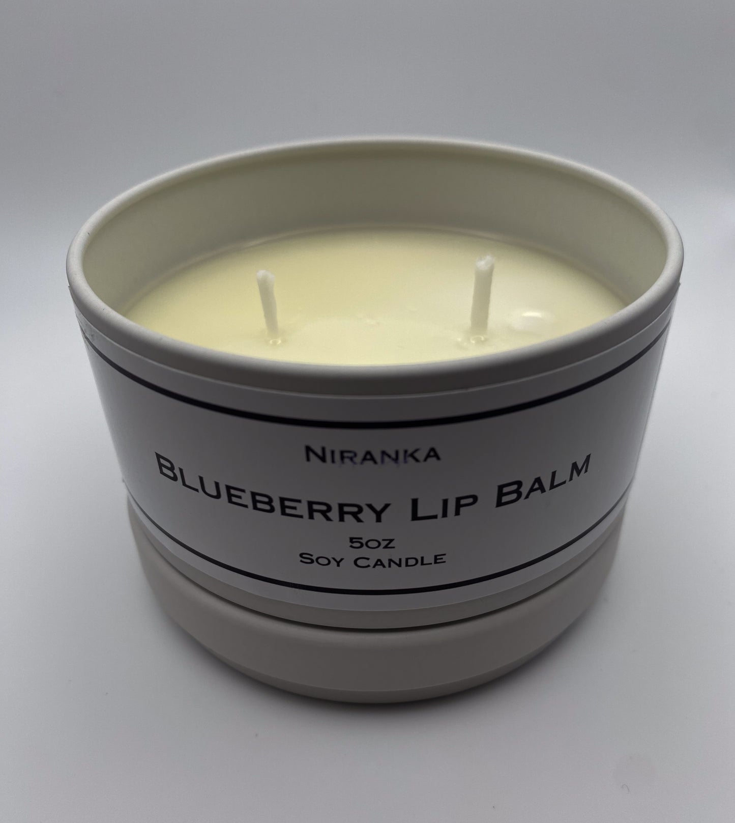 Blueberry Lip Balm Candle