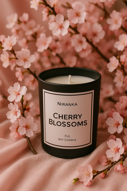 Cherry Blossoms Candle