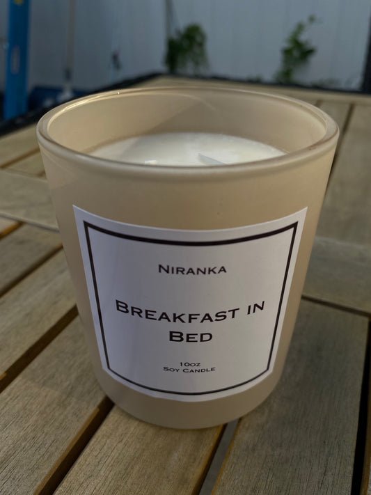 Breakfast in Bed Candle
