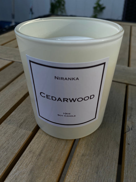 Cedarwood Candle