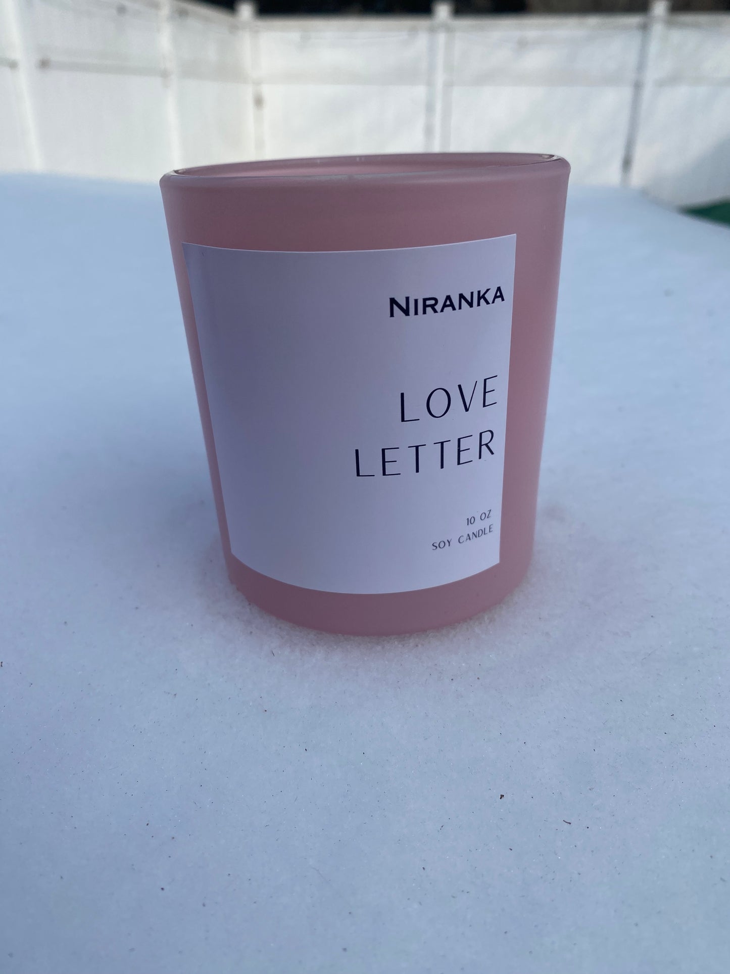 Love Letter Candle