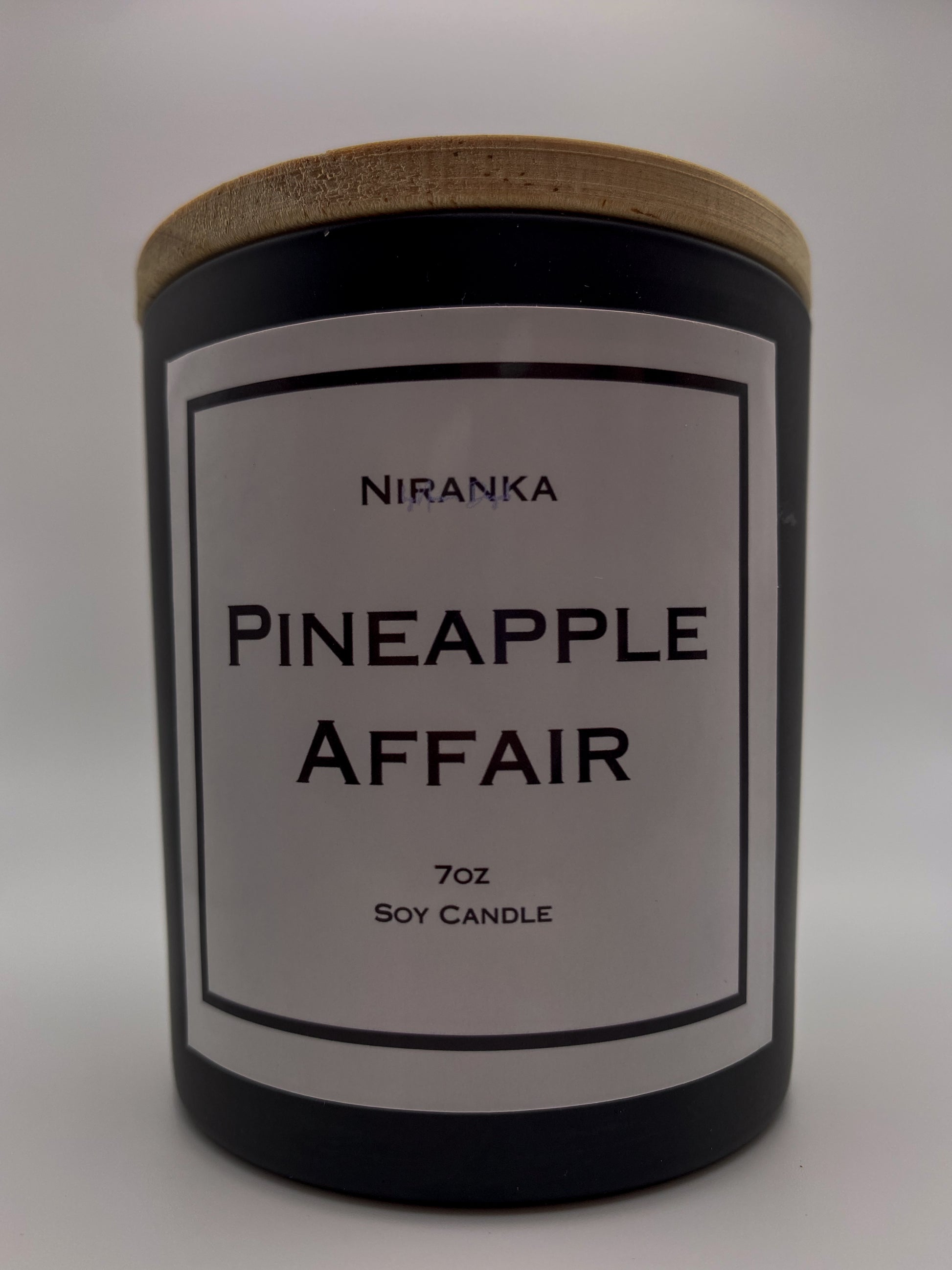 Pineapple candle