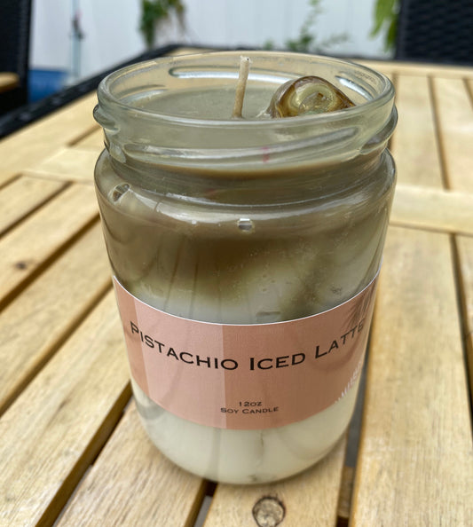 Pistachio Iced Latte Candle 