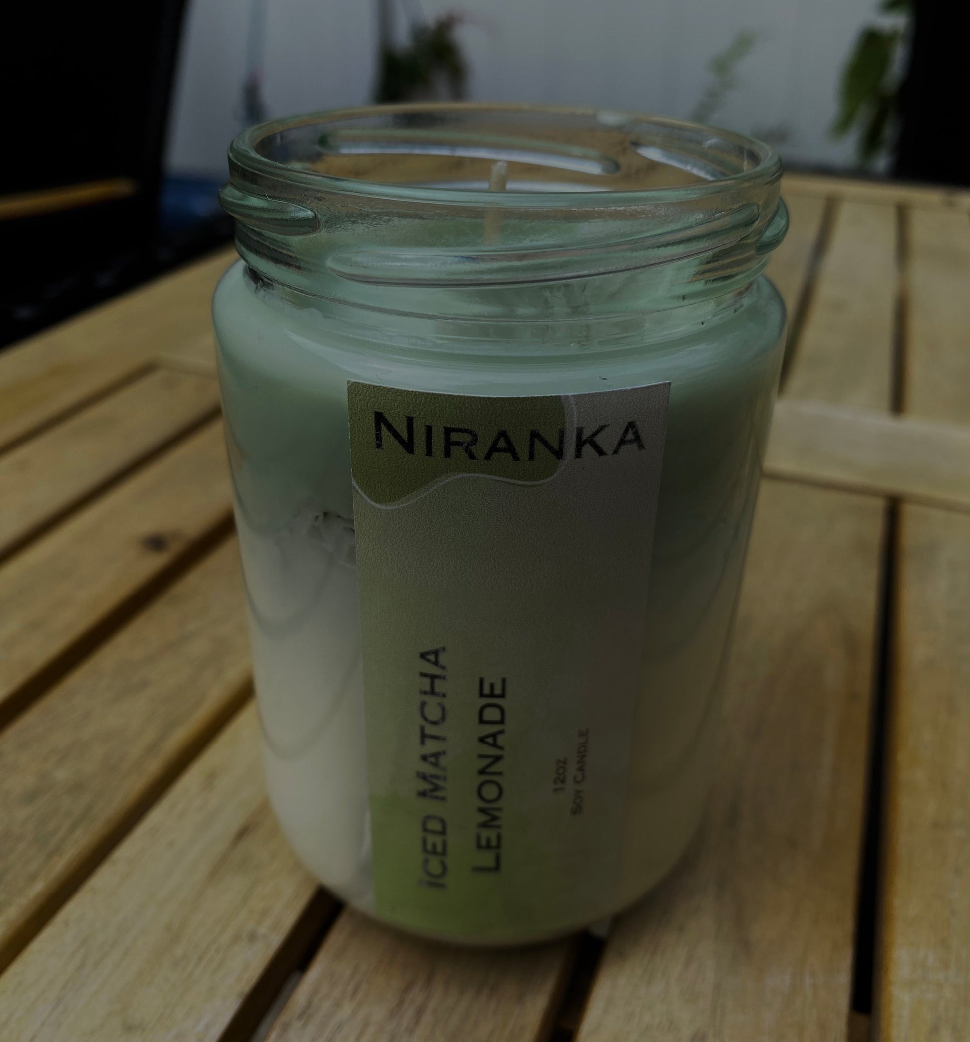 iced matcha lemonade candle 